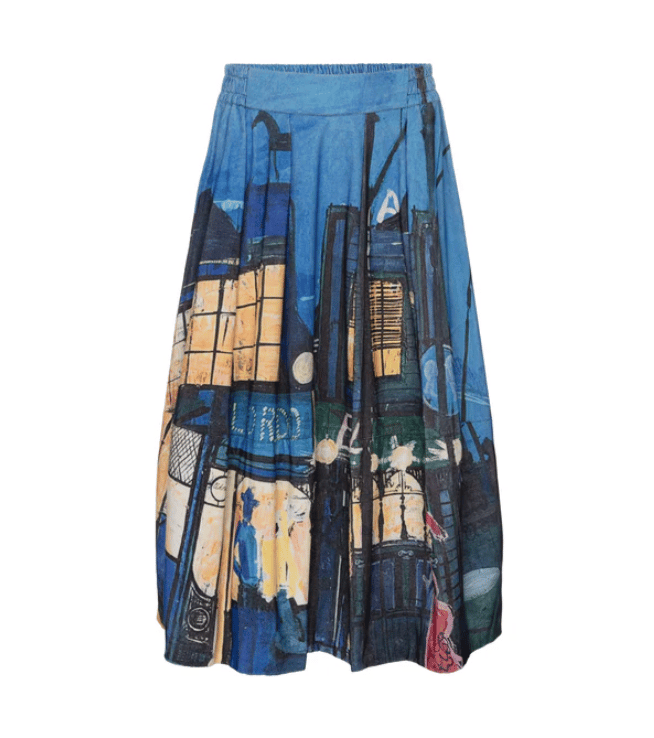 Image of F/W'25 Printed Corduroy Skirts-Three Styles