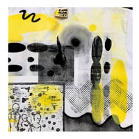 Image 4 of All-Over Monoprint Denim Box TEE