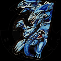 "Blue-Eyes Ultimate Dragon" • 4" STICKER • ORIGINAL ART By SAVO888