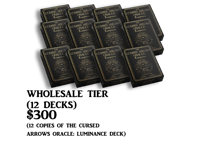 Image 10 of The Cursed Arrows Oracle Deck: Luminance