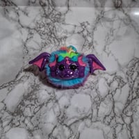 Image 1 of Fluffennutter keychain purple