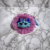 Image 1 of Fluffennutter keychain blue and purple