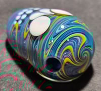 Image 4 of Frit Twilight Skull Bead