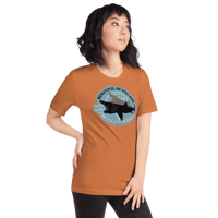 Image 2 of NO FILTER NEEDED basking shark tee