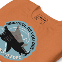 Image 3 of NO FILTER NEEDED basking shark tee