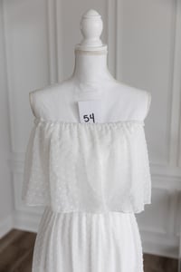Image 2 of Item 54: White Off the Shoulder Dress MEDIUM