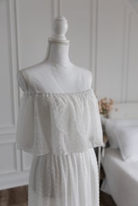 Image 3 of Item 54: White Off the Shoulder Dress MEDIUM
