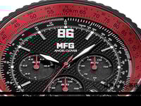 Image 2 of MF GHOST × ANGEL CLOVER Collab Solar Chronograph Limited Edition Watch - KANATA