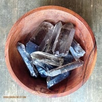 Image 1 of Lemurian Smoky Quartz, Crystal Point, Natural Healing Stone for Grounding & Energy Clearing