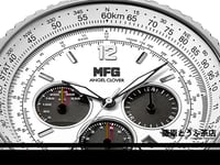 Image 2 of MF GHOST × ANGEL CLOVER Collab Solar Chronograph Limited Edition Watch - BECKENBAUER