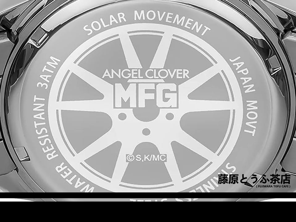 MF GHOST × ANGEL CLOVER Collab Solar Chronograph Limited