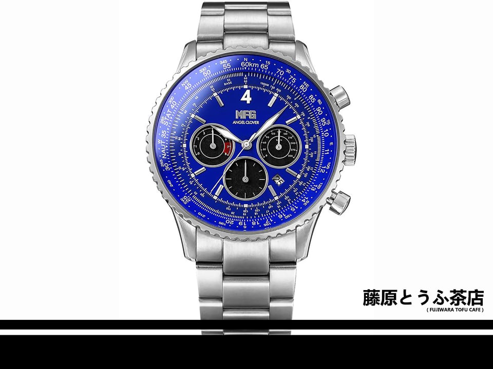 MF GHOST × ANGEL CLOVER Collab Solar Chronograph Limited Edition