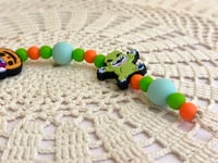 Image 2 of Stitch Halloween Pacifier Clip