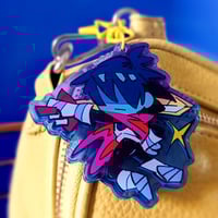 Image 2 of Deltarune Dark World Kris Charm