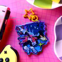 Image 1 of Deltarune Dark World Kris Charm
