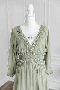 Image 3 of Item 66: Baltic Born Sage Green Dress LARGE