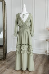 Image 4 of Item 66: Baltic Born Sage Green Dress LARGE