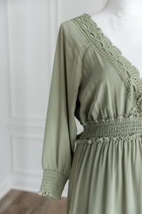 Image 6 of Item 66: Baltic Born Sage Green Dress LARGE