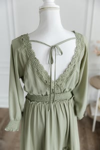 Image 9 of Item 66: Baltic Born Sage Green Dress LARGE