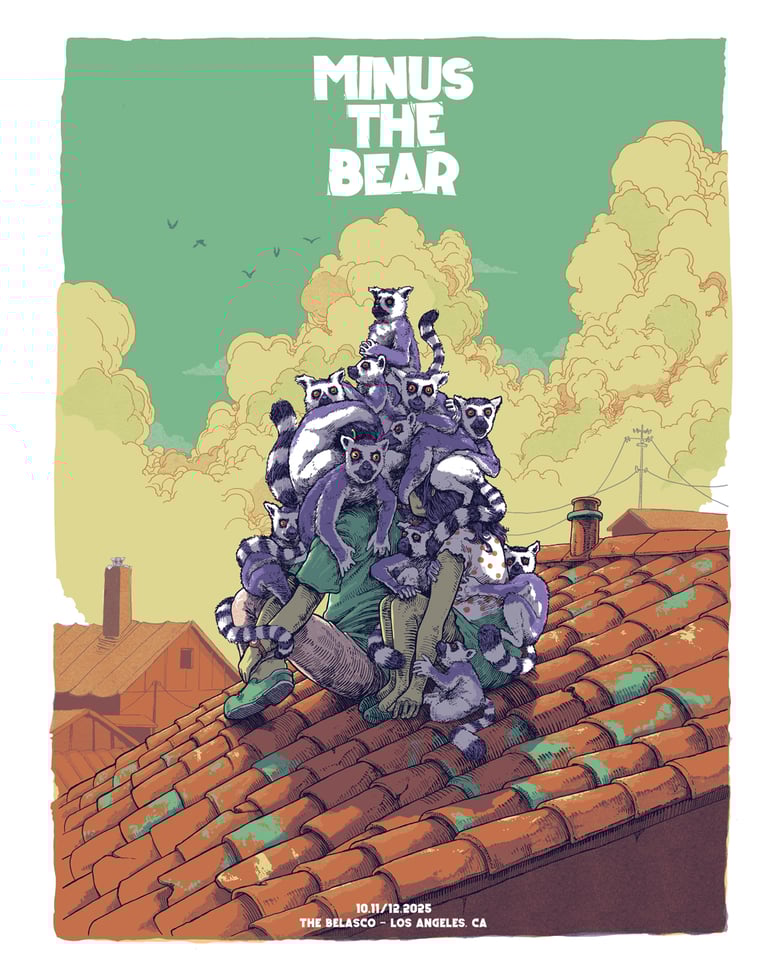 Image of Minus The Bear - 10.11-12.2025 (paper)