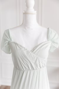 Image 2 of Item 80: Mint Green Maternity Dress, SMALL