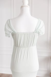 Image 6 of Item 80: Mint Green Maternity Dress, SMALL