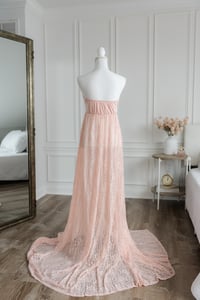 Image 6 of Item 84: Pink Blush Lace Dress, MEDIUM