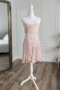 Image 1 of Item 92: Sew Trendy Pink Dress, MEDIUM