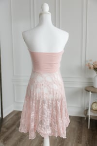 Image 4 of Item 92: Sew Trendy Pink Dress, MEDIUM