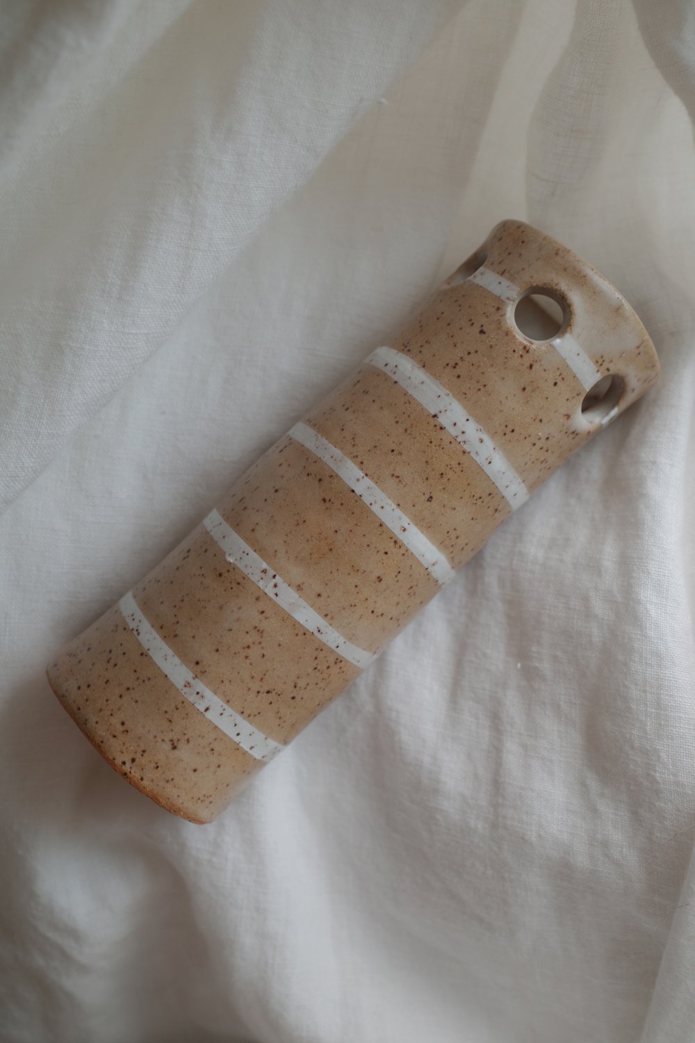 Image of Linea Vase | Limestone White (Second)