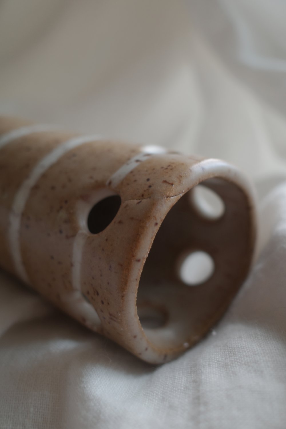 Image of Linea Vase | Limestone White (Second)