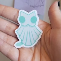 Ghost - Cats in Costumes Die Cut Sticker