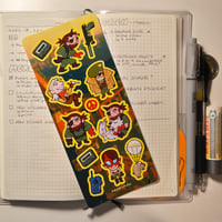 Image 2 of TACTICAL ESPIONAGE STICKER SHEET