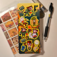 Image 1 of TACTICAL ESPIONAGE STICKER SHEET