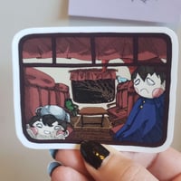 The Train to the Unknown Die Cut Sticker