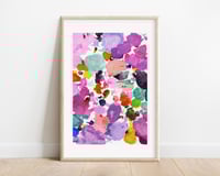Paint Palette Print 1, 9x12" archival print