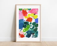 Paint Palette Print 2, 9x12" archival print