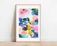 Paint Palette Print 3, 9x12" archival print