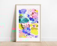 Paint Palette Print 4, 9x12" archival print