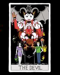 Devil Card Print