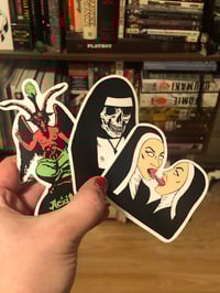 Image 5 of Acid Nun Sticker Pack