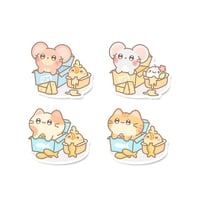 Image 1 of Cuties in Boxies Sticker Flakes