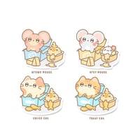Image 2 of Cuties in Boxies Sticker Flakes
