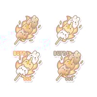 Burnout Sticker Flakes