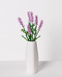 Image 2 of Beaded Lavender Bunch I