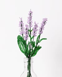 Image 1 of Beaded Lavender Bunch II