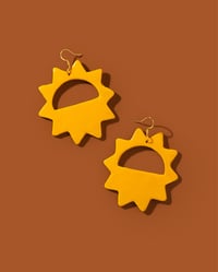 Image 1 of Rising Sun Dangle Earrings
