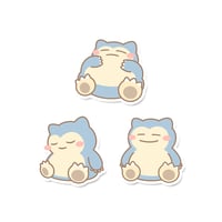 Snorlax Sticker Flakes