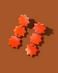 Image 1 of Aura Star Burst Earrings