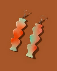 Image 2 of Aura Tall Vessel Dangle Earrings